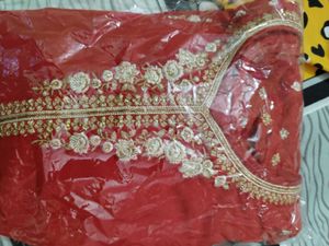 ♥️handmade zari work kurta  plazo set