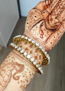 Elegant Peacock Design Bangles