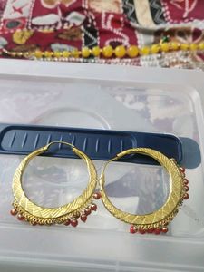 Gold Plated Hoop Earrings