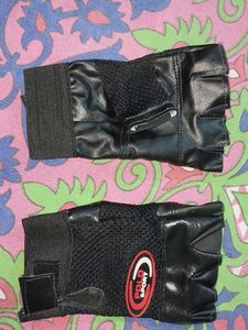Leather Gloves (Bicycling, Weights, Etc)  For Bothe Women And Men.