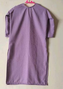 Lavender Popcorn Kurta