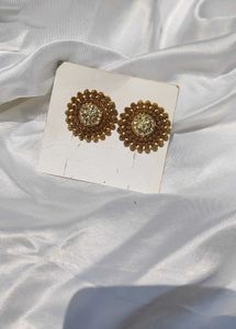 Vintage Style Floral Earrings