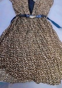 Leopard Print Dress