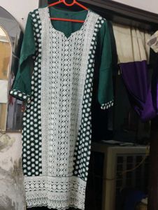 Elegant Green Kurta Set