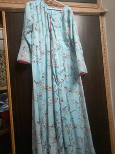 Print Full Length Gown