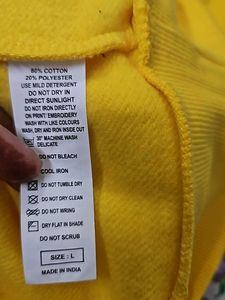 SWEATSHIRT YELLOW