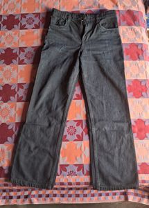 Wide Leg Jean In Black For Women