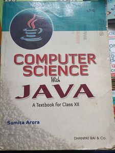 ISC Computer Science With Java Class 12th