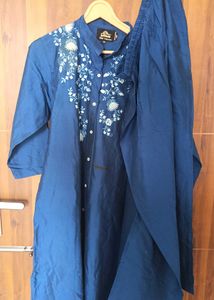 Front Slit Kurta Set
