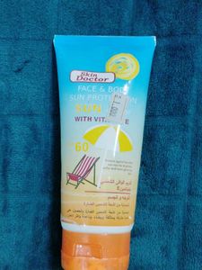 Face and Body Sunscreen