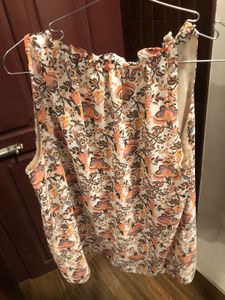 Floral Sleeveless Top