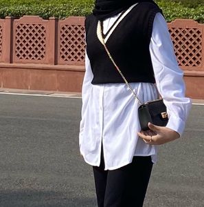 Vintage Black Sweater Vest