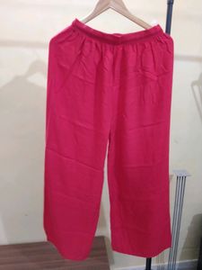 Beautiful Red Top Plazo With Shrug