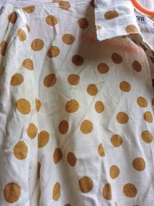 Zara Polka Dot Women&#39;s Crop Top