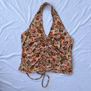 Y2k Halter Neck Top