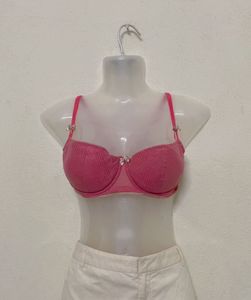 Pintresty Korean Imported Pink Bra