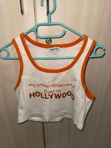 Hollywood Boyfriend Crop Top
