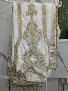 White Pakistani Stitched Suit