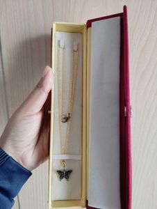 Butterfly Pendant Necklace