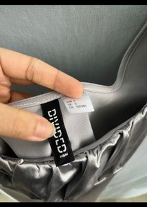 H&amp;M Silver Dress
