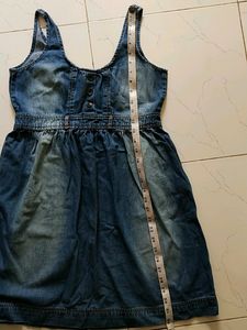 Jeans Branded Short Dress