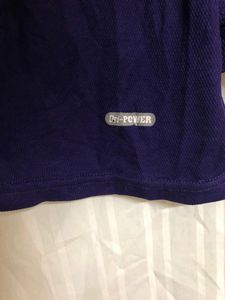 Russell Athletic Purple Long Sleeve T Shirt