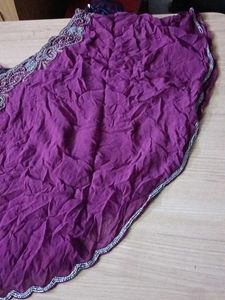 Never Used Elegant Purple Cape Top