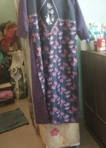 Purple Flowy Dress