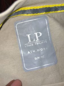 Louis Philippe Embroidery Graphic Print T-Shirt