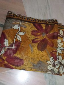 Floral Patterned Saris