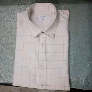Rare Rabbit Grid Pattern Casual Shirt
