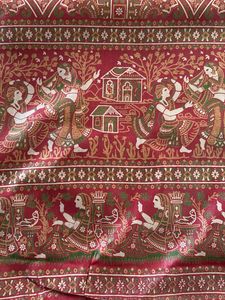 Elegant silk blend saree