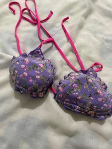 Lavender And Pink Bikini