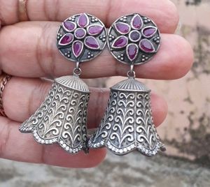 Oxidised Earrings