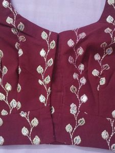 Sequence And Resham Work Blouse