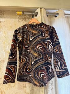 Turtle Neck Coffee Brown Brand New Top