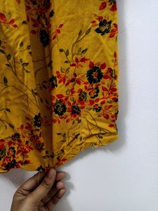Mustard Kurta For Women
