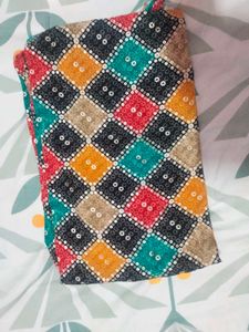 Colorful Print Dress