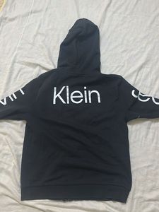 Calvin Klein Black Logo Jacket Imported From Usa