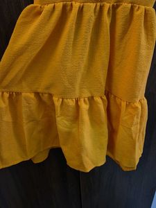 Mustard Mini Sundress