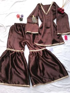 Festive Corset Kurta & Garara Set🫶🏻