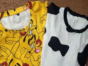 Combo Of Oversize Tee