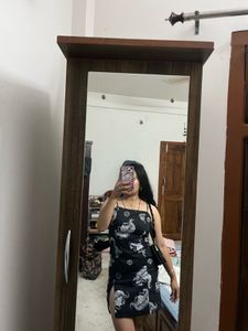 Dragon Print Mini Dress