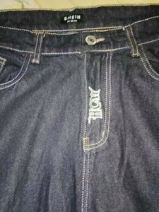 Dark Wash Wide Leg Jeans