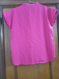 Pink Button Up SHIRT by Alibi