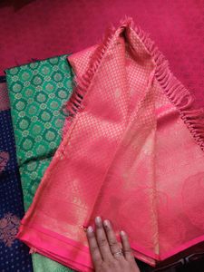 Semi Kanjivaram Silk Saries