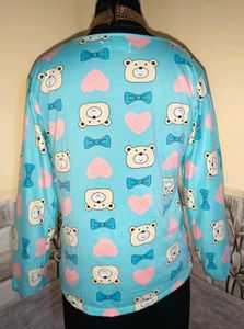 Size M/L 🎁Buy 2 Get 1 Free 🎁Cute Bear Print Top