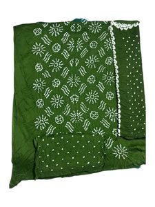 Premium Bandhani Dress Materials Set
