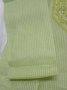 Light Green Embroidered Kurta