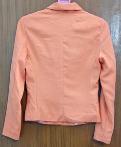 BERSHKA Coral Blazer